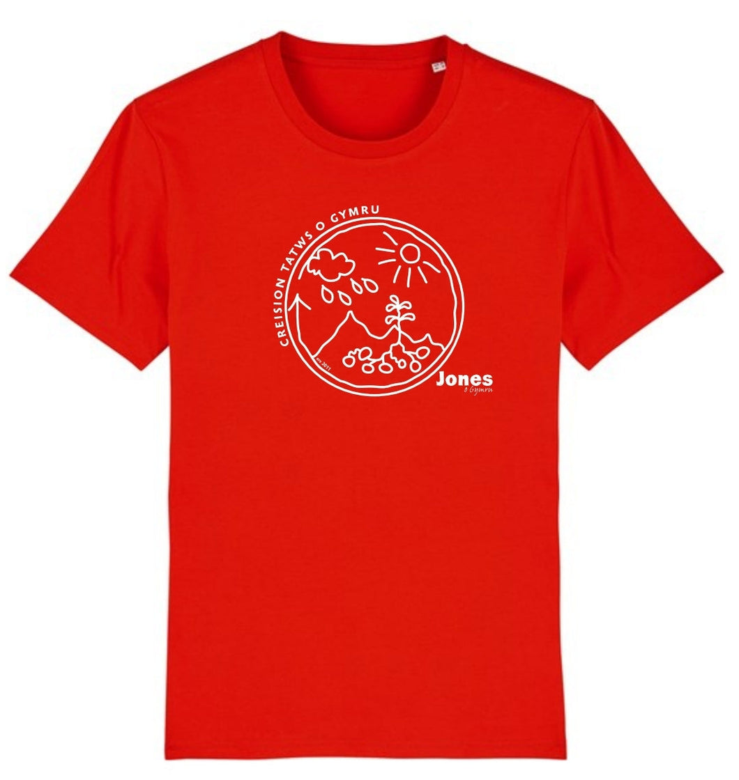Jones T-shirt Red (6 pack)