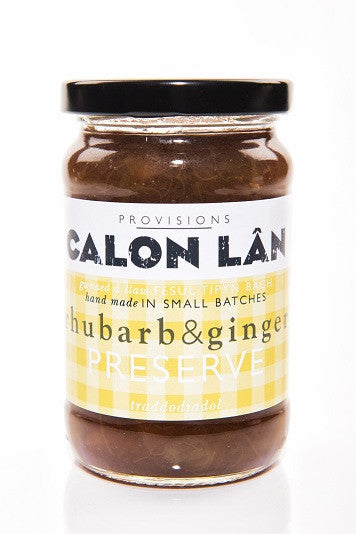 Calon Lân Rhubarb & Ginger Preserve 6x340g